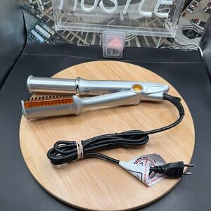 INSTYLER Rotating Hot Curling Iron Hair 1.25 Model IS1001 *EUROPEAN PLUG* TESTED